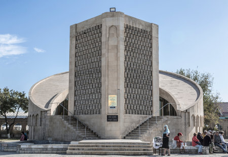 Museum. Memorial Complex of Imam Al-Bukhari. Bukhara, Uzbekistanのeditorial素材