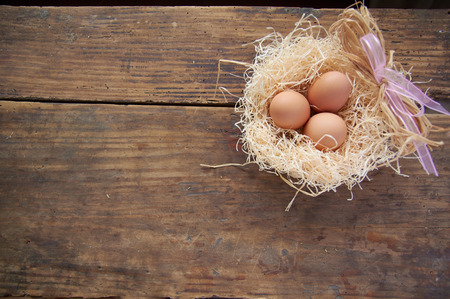 Easter eggsの写真素材