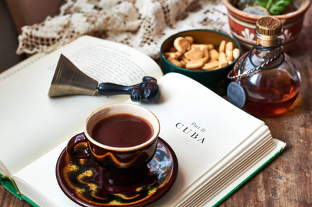 coffee readingの写真素材