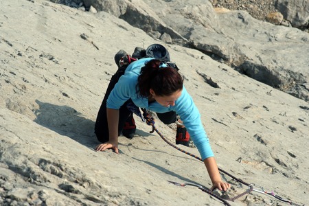 Climbing.の写真素材