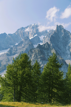 Tour du Mont Blancの写真素材
