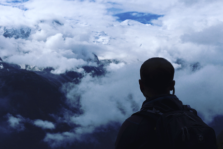 Hiking around Mont Blanc.