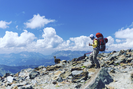 Hiking around Mont Blanc.