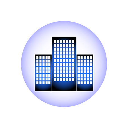 Wonderful logo design for construction companies on a white backgroundのイラスト素材
