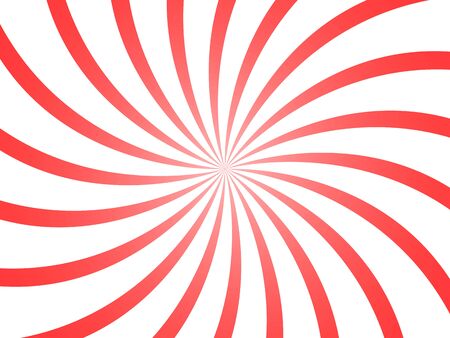 Great circus background concept with red and white circular raysのイラスト素材