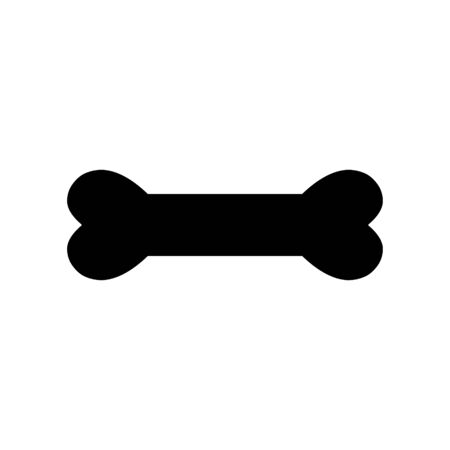 Bone icon vector illustration isolated on white backgroundのイラスト素材