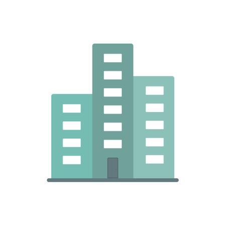 Church flat icon set. Church colorful symbol. Holy place silhouette buildings collection. Vector isolated on white.のイラスト素材