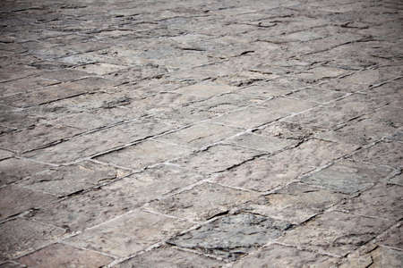 Old pavement stone vintage road cover background.の写真素材
