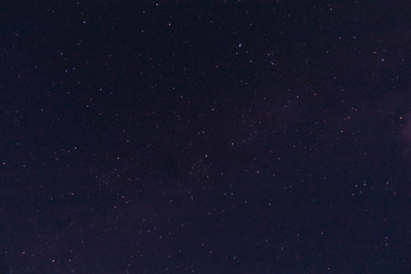 Unfocused star sky background