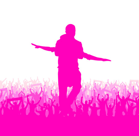 Romantic bannerのイラスト素材