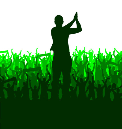 Banner for sports championships and concertsのイラスト素材