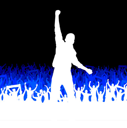 Banner for sports championships and concertsのイラスト素材