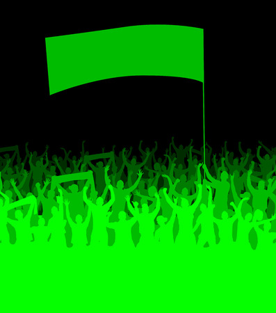 Banner for sports championships and concertsのイラスト素材