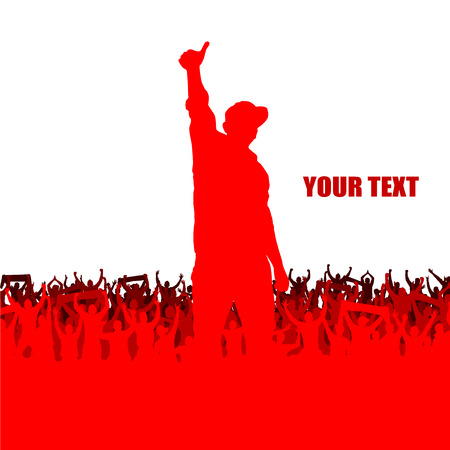 Banner for sports championships and concertsのイラスト素材