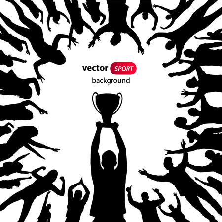 Advertising banner for the competitionのイラスト素材