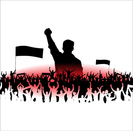Banner for music concerts and sport championshipsのイラスト素材