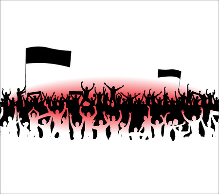 Banner for music concerts and sport championshipsのイラスト素材