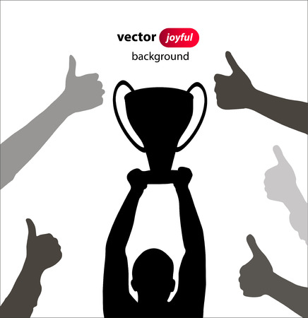 Champions Cup. Posterのイラスト素材