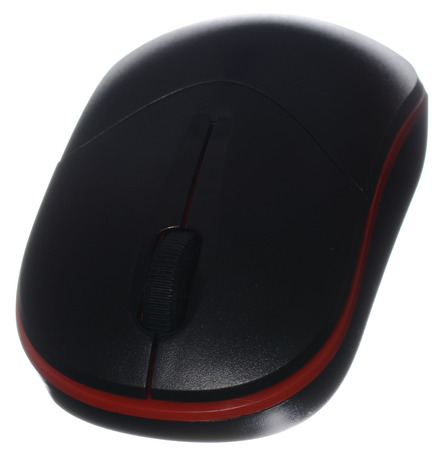 computer mouse isolated on white backgroundの写真素材