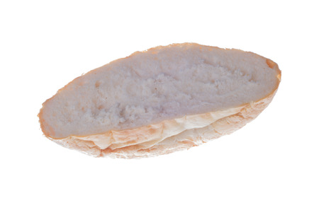 sweet  bun on white backgroundの写真素材