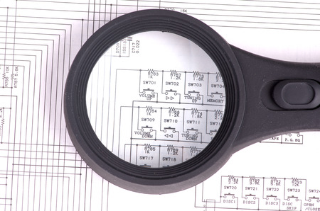 circuitry for background or design closeup .の写真素材