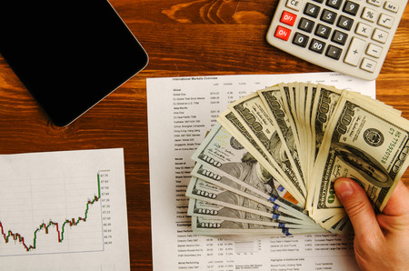 earnings from trading on the stock exchange .