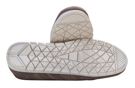 sneakers isolated on white background. sport shoes front view.の写真素材