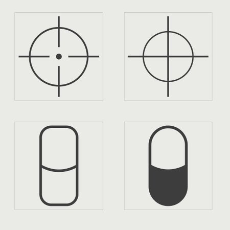 Vector Graphic Assets Set. Large set of retro objects for design. Templates for notes, posters. Projects, posters, banners. Vector illustrationのイラスト素材
