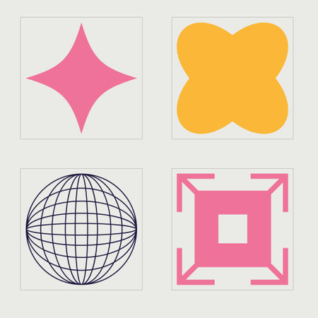 Vector Graphic Assets Set. Extraordinary Graphic Assets. For modern T-shirts designed. Projects, posters, banners. Vector illustrationのイラスト素材