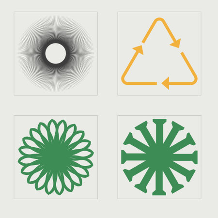 Collection of Y2K elements. Big collection of abstract graphic geometric symbols. Objects in y2k style. Stars, starburst . Vector illustrationのイラスト素材