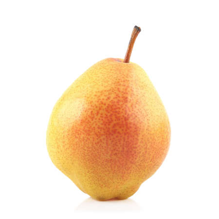 Pear isolated on white backgroundの写真素材