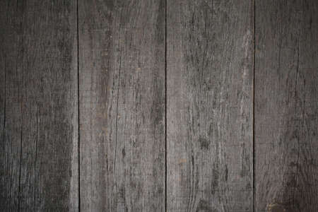 Old gray wooden background without paintingの写真素材