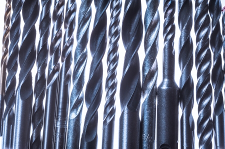 Drill bits background の写真素材