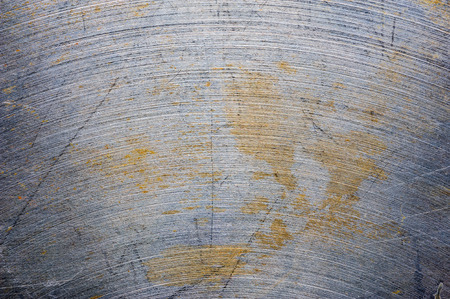 Abstract background. Metal surface with corrosion and scratchesの写真素材