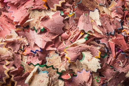 Abstract background. Residuals of pencils grindingの写真素材