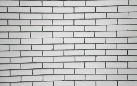 White brick wallの写真素材