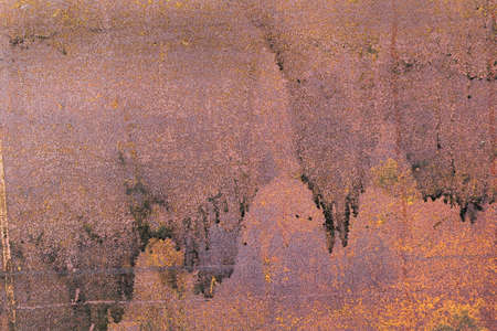 Old cracked rusty paint  background texture close-up