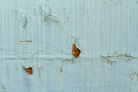 Old cracked rusty paint  background texture close-up