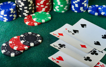 At the poker table, a big chip win is achieved with a hand of four of a kind or quads. The...