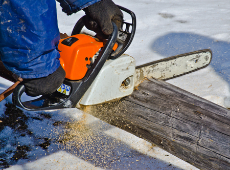 chainsawの写真素材