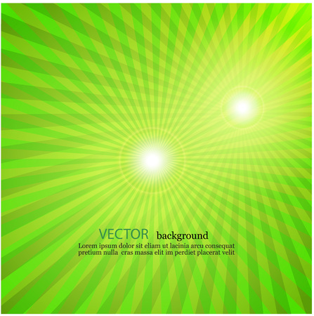light green rays star burst television vintage backgroundのイラスト素材