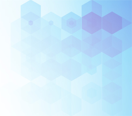Vector Abstract science Background. Hexagon geometric design.のイラスト素材