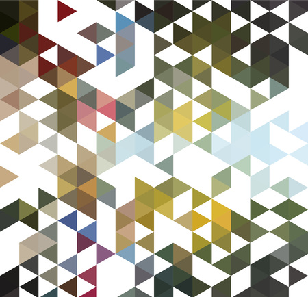 Abstract colorful background made of triangles Vectorのイラスト素材
