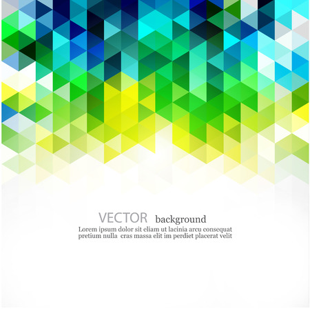 Abstract template background with triangle shapes with place for textのイラスト素材