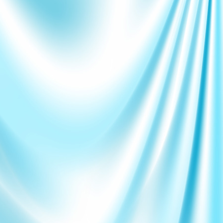 Blue silk fabric for backgrounds, mesh vector illustrationのイラスト素材