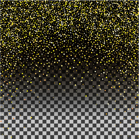 Gold glitter texture.Holiday shiny background texture.Vector eps10のイラスト素材