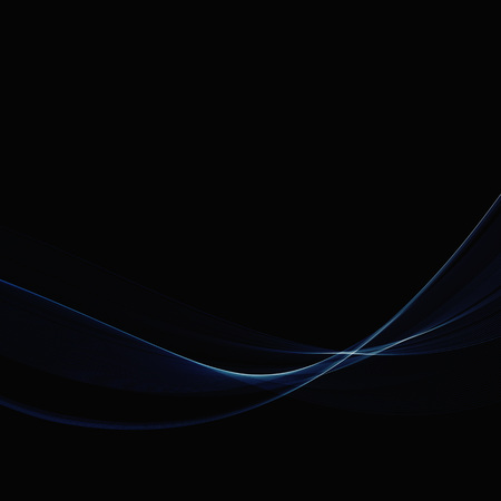 Abstract shiny color blue wave design element vector illustration.