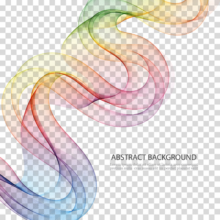 Abstract vector background, blue and green waved lines for brochure, website, flyer design. illustration eps10.のイラスト素材