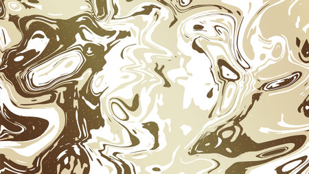 Blue abstract background Liquid vector background Acrylic paint imitationのイラスト素材