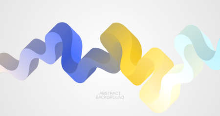 Luxury background Colorful shapes blue background Geometric cover designのイラスト素材